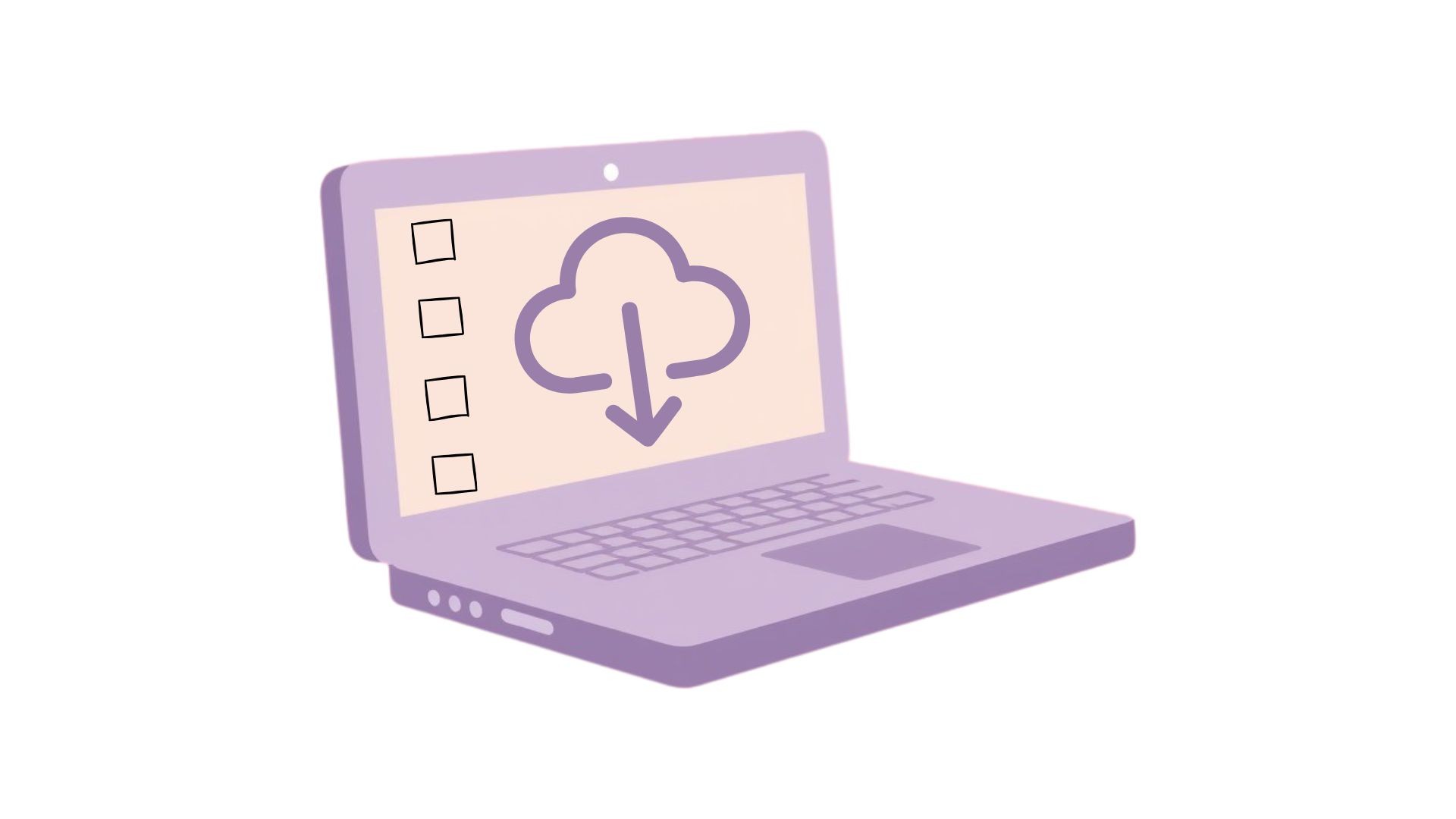 How to download selected files after a cloud import